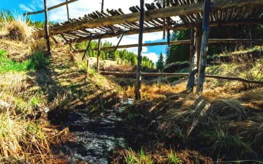 6.45 Acres with Creek, Power, Road and adjacent to BLM Land, Cripple Creek, CO 80813