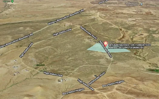 SOLD-7.90 Acres of Gorgeous Land near Colorado Springs! Perfect for Build, Fountain, CO 80817