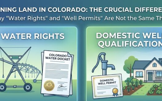 Colorado water rights vs well permit explanation