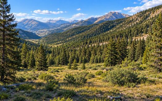 7.97 Acres Lot next to Creek and National Forest, Whitepine, Colorado